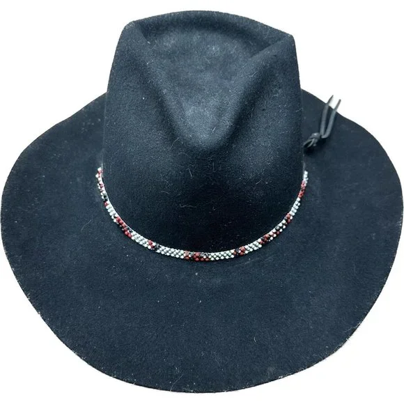 Chris Eddy Black Cowboy Hat Sold at Auction: Eddy Bros. Hat by Chris Eddy black durofelt  main image 3